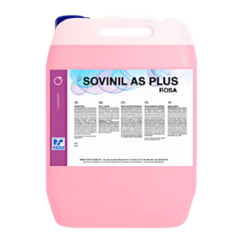 Sovinil As Plus - Adoucissant parfumé avec microcapsules - Rose - 20L